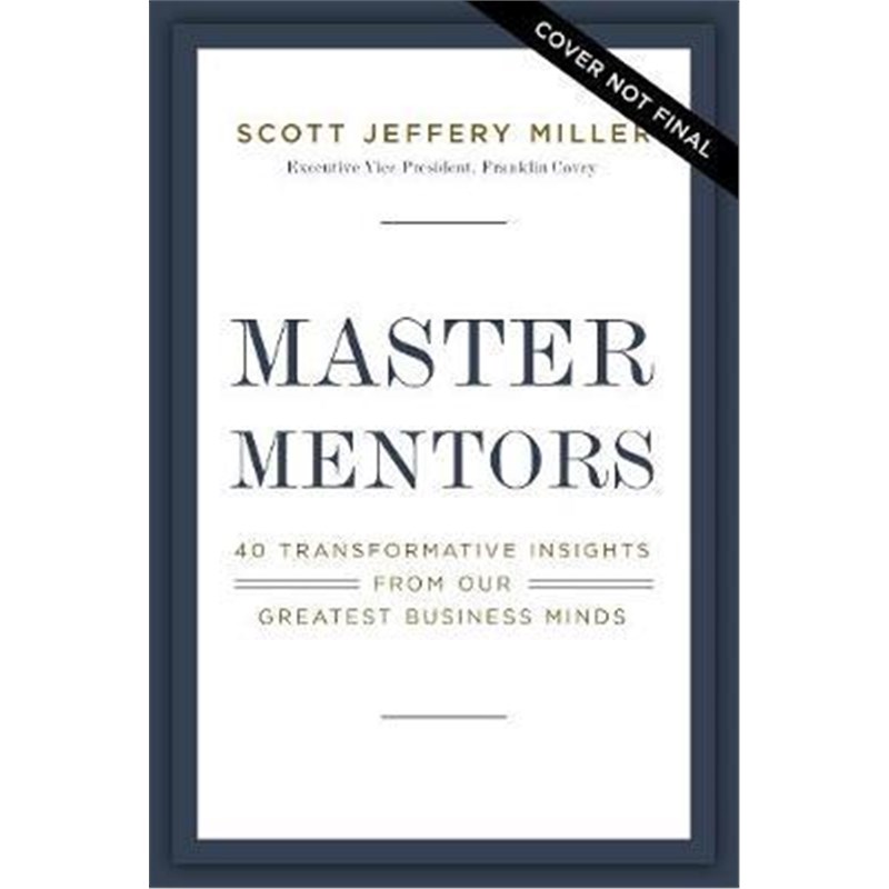 预订Master Mentors:30 Transformative Insights from Our Greatest Minds