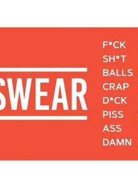 预订Swear Vouchers:The Filthy Way to Say What You Really Think
