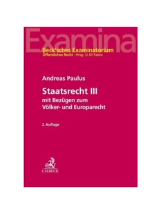 预订【德语】Staatsrecht III:mit Bezügen zum V?lker- und Europarecht