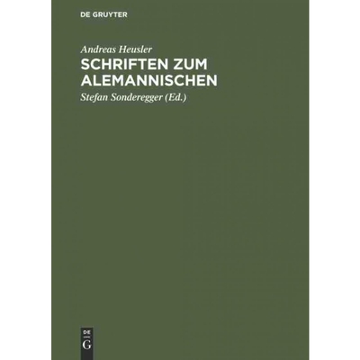 按需印刷不退不换DEG Schriften zum Alemannischen[9783111188256]