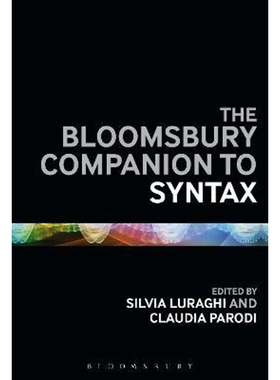 按需印刷不退不换The Bloomsbury Companion to Syntax[9781474237383]