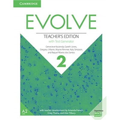 预订不退不换Evolve Level 2 Teacher's Edition with Test Generator[9781108405164]