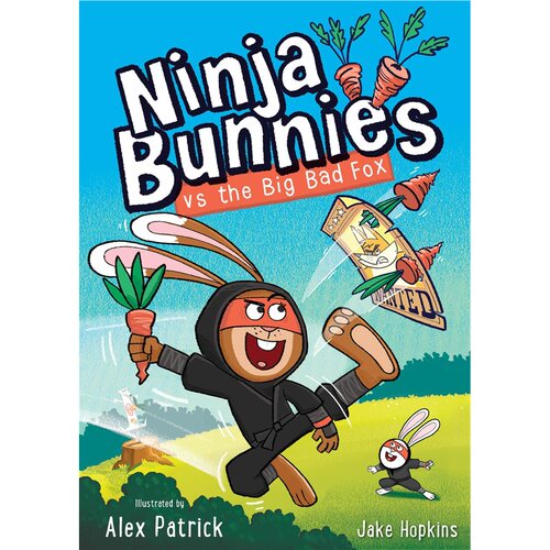 现货 忍者兔大战大坏狼 书1：一场搞笑多彩的冒险故事 Ninja Bunnies vs the Big Bad Fox : Book 1: A hilarious and colourful a