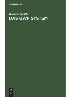 预订【德语】 Das GWF System:Eine neue Organisationsfor