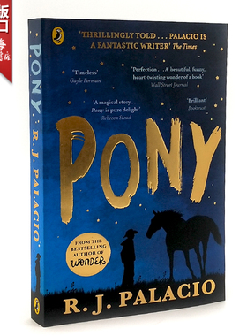 现货 2023新 Pony 英文原版 奇迹男孩作者新作 RJ Palacio帕拉秋青春儿童青少年读物 英语书籍可搭奇迹男生PENGUIN外文书店