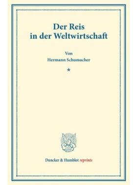 预订不退不换德语 Der Reis in der Weltwirtschaft.: