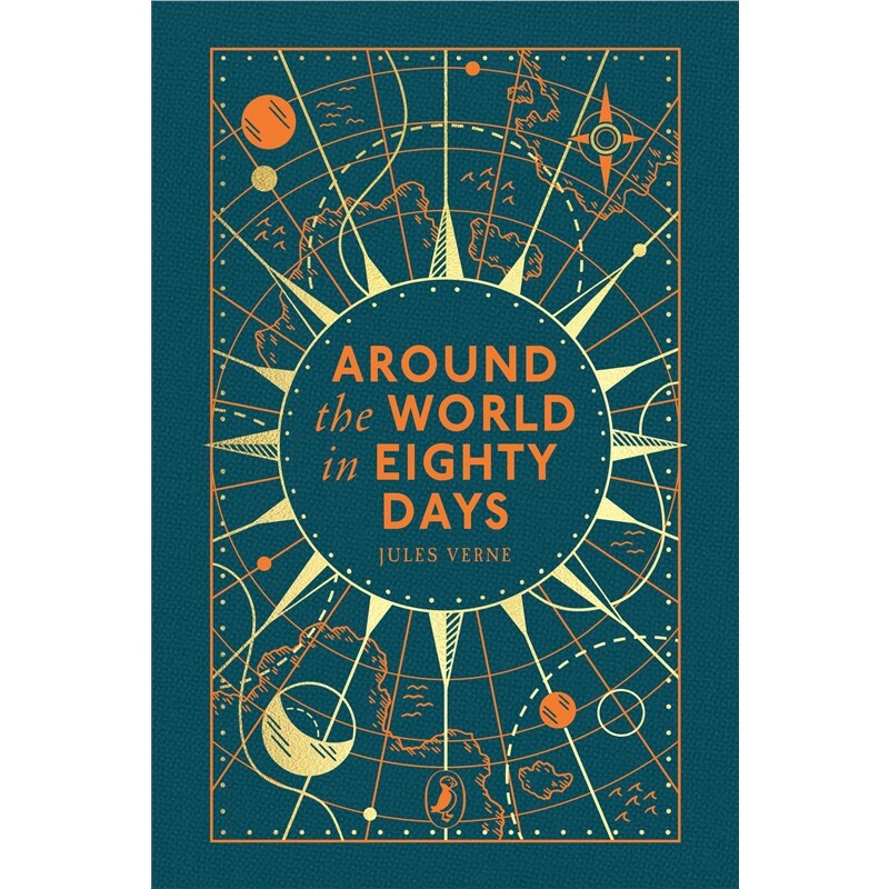 现货 八十天环游地球 Around the World in Eighty Days 英文原版 上海外文 9780241776278