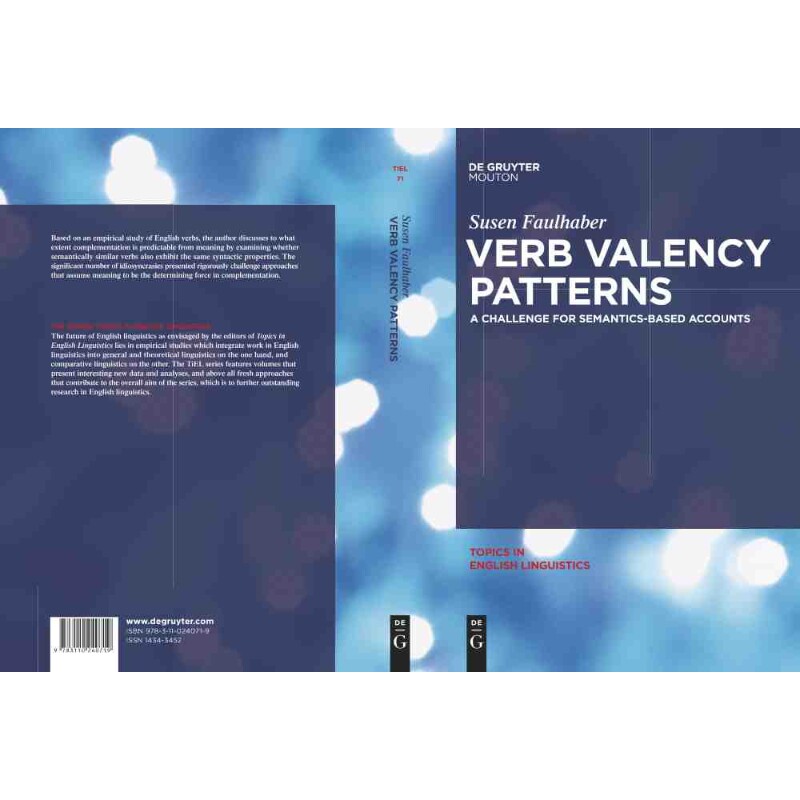 按需印刷不退不换DGYT Verb Valency Patterns[9783110240719]