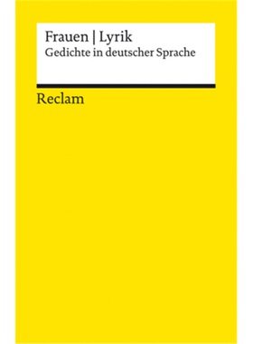 预订【德语】Frauen | Lyrik. Gedichte in deutscher Sprache[9783150141939]