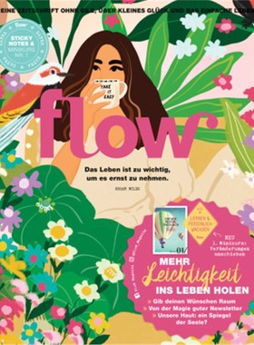 预订【德语】Flow Nummer 64 (2/2022):Eine Zeitschrift ohne Eile, über kleines Glück und das
