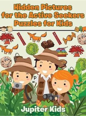 按需印刷不退不换Hidden Pictures for the Active Seekers:Puzzles for Kids[9781541933194]