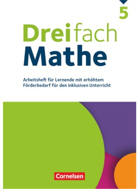 预订【德语】 Dreifach Mathe - Zu allen Ausgaben - 5. Schuljahr[9783060436064]