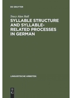 按需印刷DGYT Syllable Structure and Syllable Related Processes in German[9783484302761]