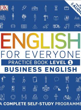 预订 人人学英语 英文原版 English for Everyone Business English Level 1 Prac