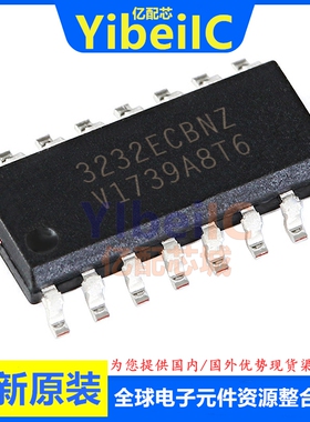 全新原装 ICL3232ECBNZ-T SOIC-16 贴片 ECBN T7A 接口收发器芯片