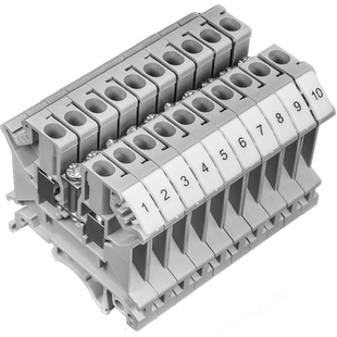 ZB6标记条UK2.5B标签端子牌UK5N ST4 DIKD1.5 PT4标识条UKK5 UDK4