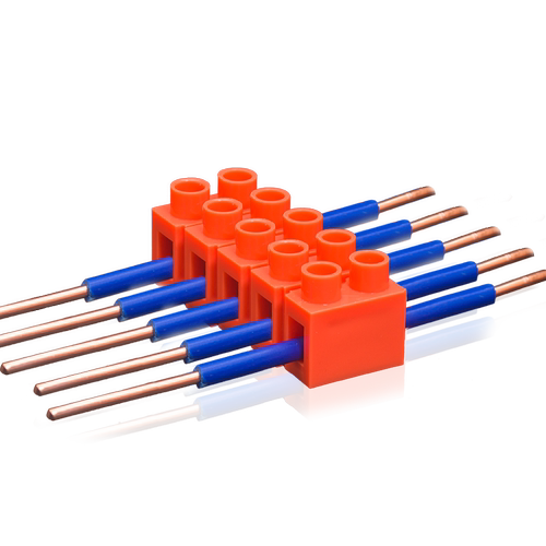 H2519快速接线端子电线快接头2/3/4P接线柱端子排 CHE对接端子座