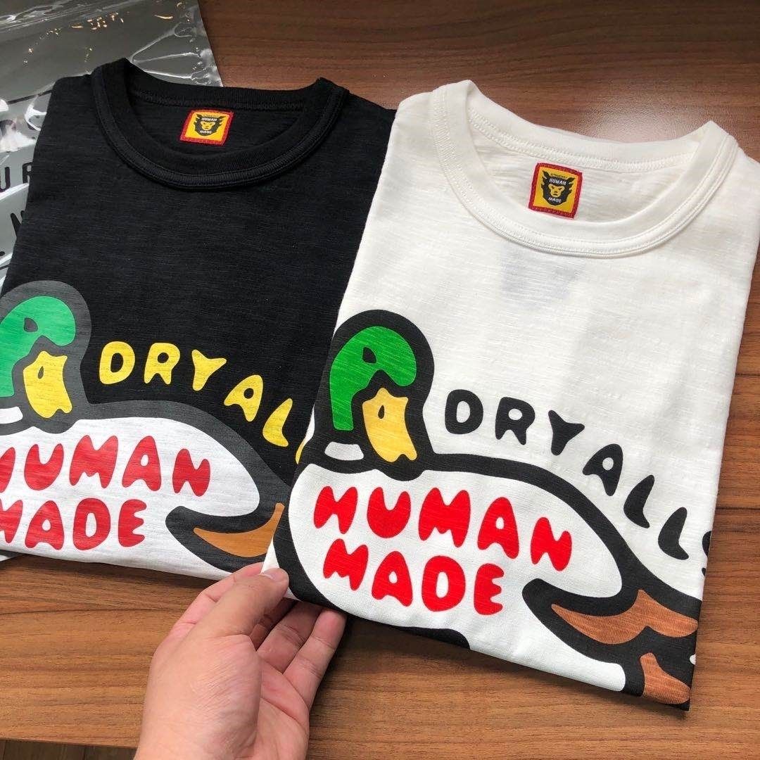 Nigo Human Made原宿开业限定大鸭子欧阳娜娜纯棉日系情侣男短袖T