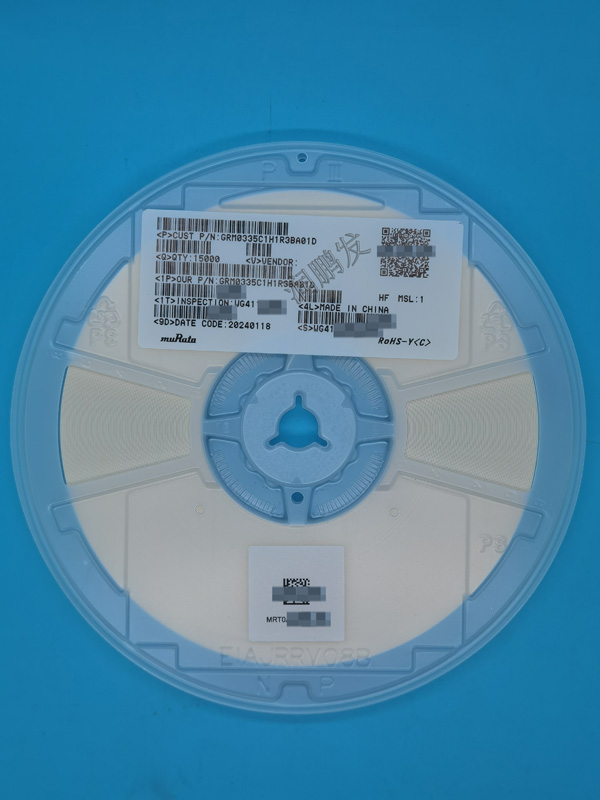 GRM0335C1H1R3BA01D  0201 1.3P 50V B COG 村田