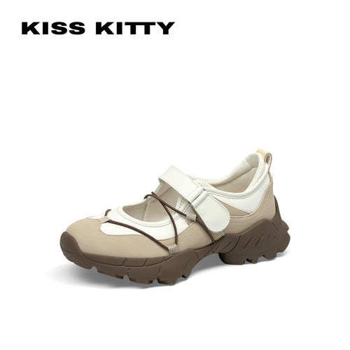 KISSKITTY厚底增高芭蕾休闲鞋