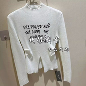 84D631 AnySpoor国内专柜正品 690 长袖 套头毛衫 代购 2024冬款