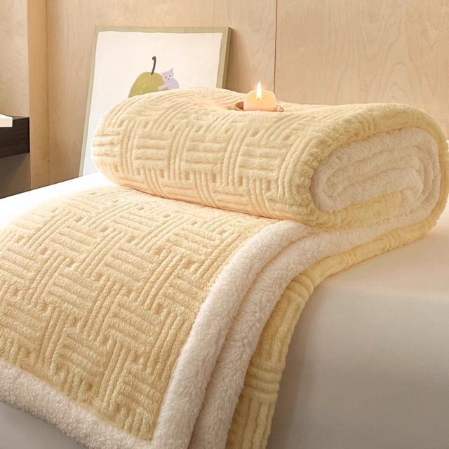 羊羔绒毛毯冬季加厚牛奶绒珊瑚绒冬天小毯子铺床盖毯办公室午睡毯,床上用品,休闲毯/毛毯/绒毯,淘宝优惠券,粉丝福利购,淘宝优惠卷