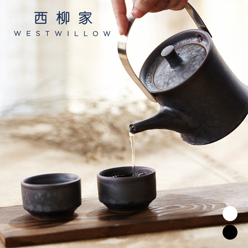 景德镇陶瓷一壶二杯黑陶家用简约日式套装和风二人茶具功夫茶2人|ruв категории посуда, чайный сервиз, кунг - Фу, чайный сервиз - от Buy2taobao.com для оказания профессиональной услуги покупки агента Taobao