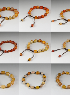 特价手串玛瑙原石孤品情侣