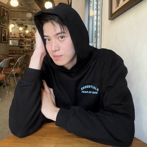 FOG CRAZY FEAR OF GOD ESSENTIALS美式潮牌加绒男士情侣连帽卫衣