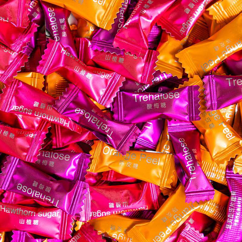 棵力果酸梅糖山楂陈皮味糖果小零食品散装招待年货可以嚼硬糖海风,零食/坚果/特产,传统糖果,淘宝优惠券,粉丝福利购,淘宝优惠卷