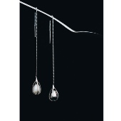 小众高级不对称设计感闪光珍珠 FOFORM DivineGoods 纯银耳线