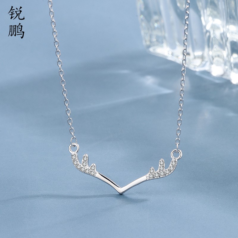 s925纯银项链女情人节礼物