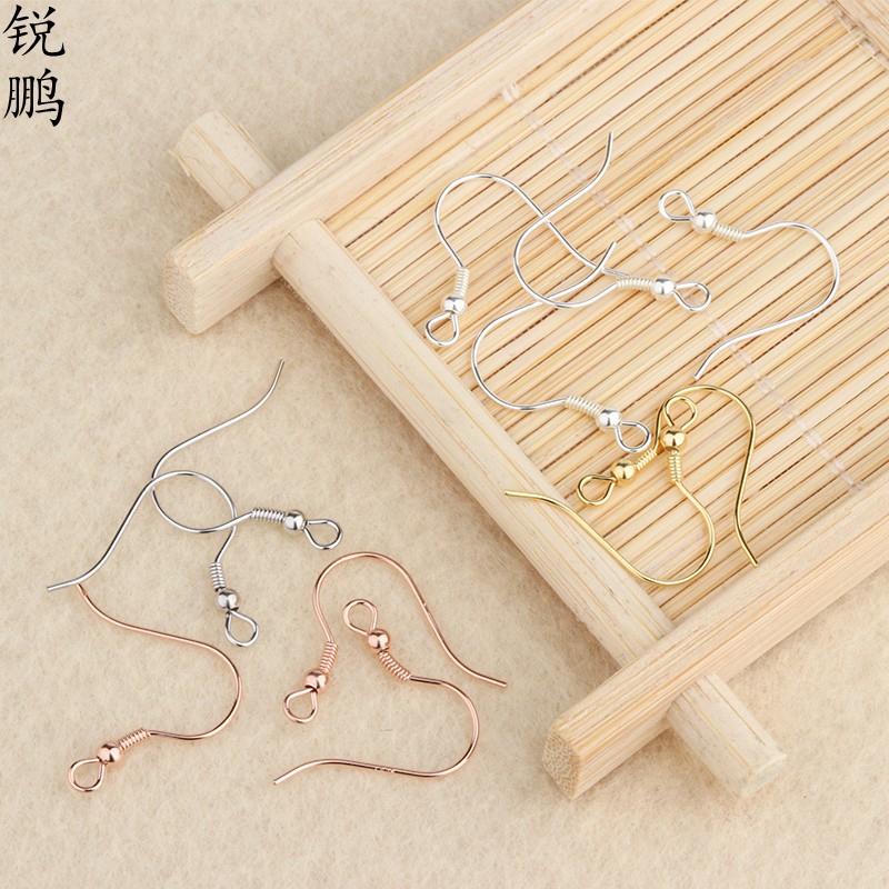 锐鹏925女925纯银耳勾女耳环挂钩