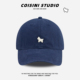 2026新款 复古小马刺绣棒球帽男女通用宽檐显脸小百搭日系鸭舌帽潮