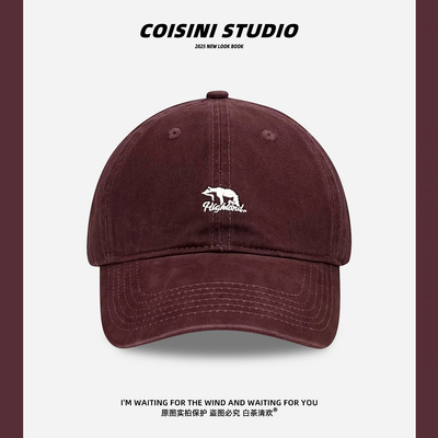 北极熊鸭舌帽子加大加深2025新款