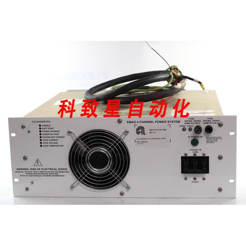 工业配件KOLLMORGEN MAG05-25041-007R3 EMAG 4通道电源系统AMAT