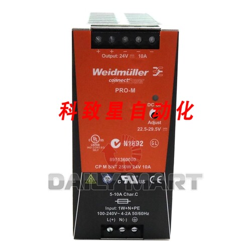 工业配件CP M SNT 250W电源24V 10A