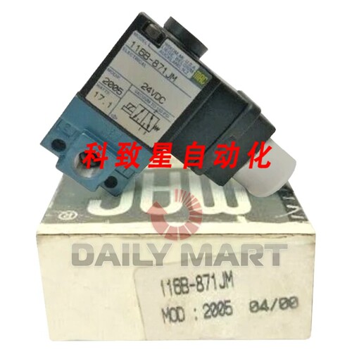工业配件MAC 116B-871JM电磁阀24VDC