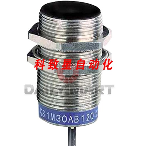 工业配件XS1M30AB120EX 可编程电感式接近传感器开关