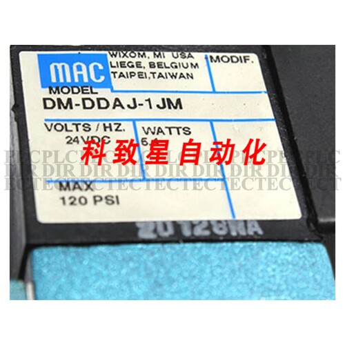 工业配件MAC 411A-DOA-DM-DDAJ-1JM电磁阀