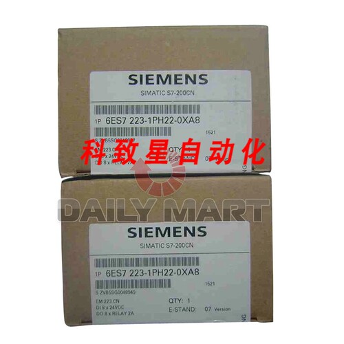 工业配件6ES7 223-1PH22-0XA8 数字模块可编程逻辑控制器