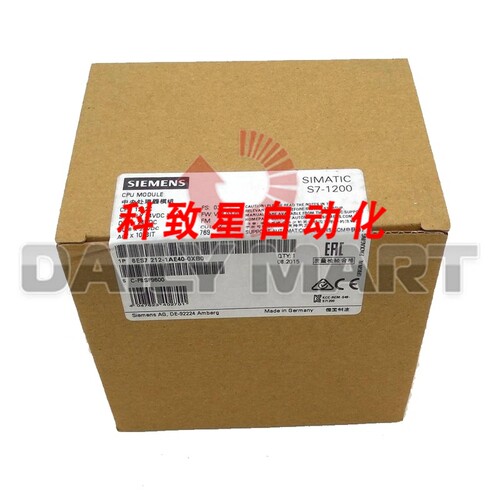 工业配件6ES7 212-1AE40-0XB0 CPU模块