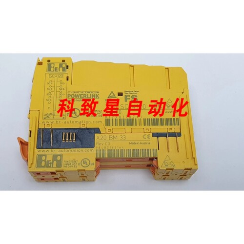 工业配件B&R X20 SO 4120 REV.F0/X20 BM 33 REV.C0-安全输出模块