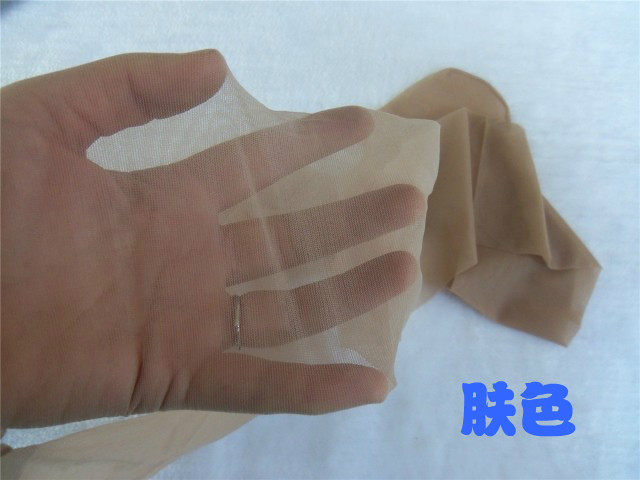 嘉梦依8206女丝袜加裆2双防刮丝包芯丝连裤袜5D薄丝袜透明尖袜子