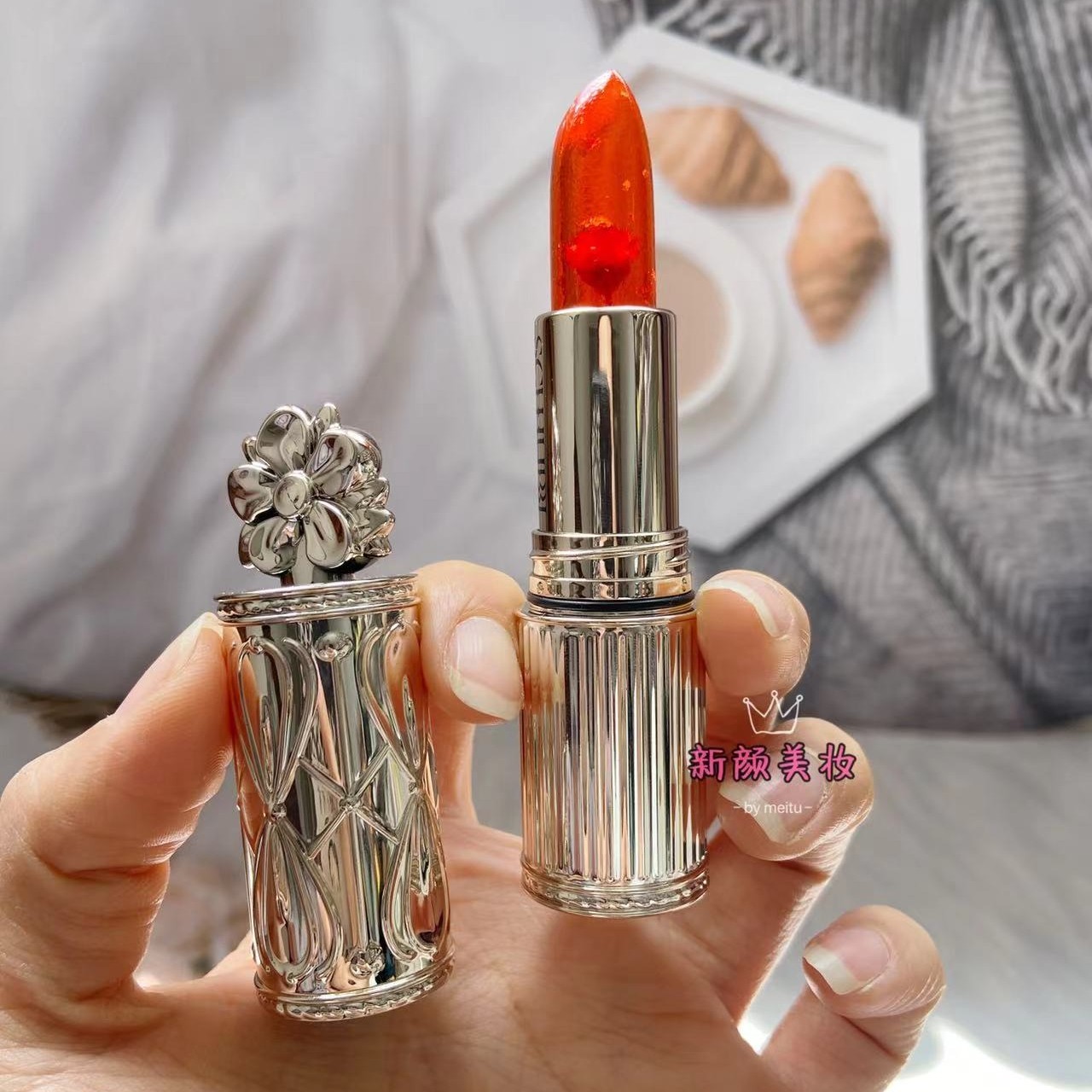 施华碧千人千色鲜花瓣果冻口红滋润保湿温感变色唇膏不沾杯不掉色,彩妆/香水/美妆工具,唇膏/口红,淘宝优惠券,粉丝福利购,淘宝优惠卷