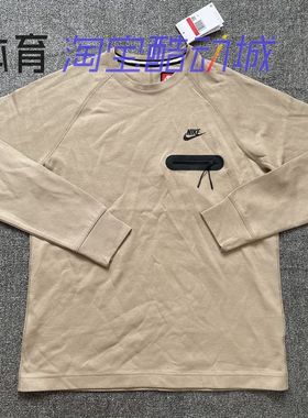 Nike耐克 TECH FLEECE男子秋季针织休闲卫衣套头衫FD9881-247-100