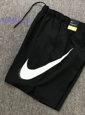 NIKE耐克跑步健身LOGO短裤大钩子五分裤CZ6371-010 CZ2433 CN5299