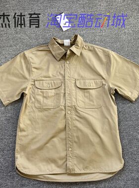 Nike/耐克 SB 男子翻领搭扣户外运动休闲短袖衬衫 FQ0400-247-457