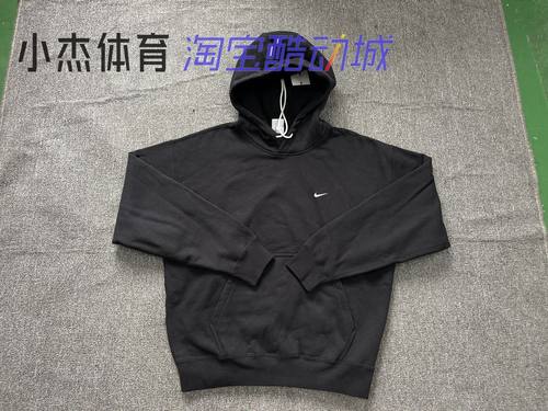 秋冬加绒休闲运动卫衣连帽套头衫
