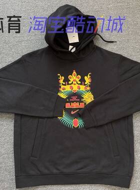加绒保暖运动连帽套头衫卫衣